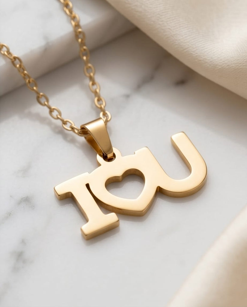 I Love YOU Necklace – Ravya Jewel